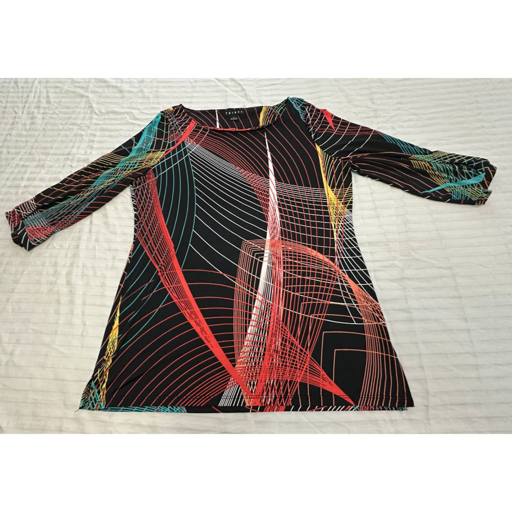 🍏🍏🍏 TRIBAL WOMENS SHIRT BLOUSE SIZE M 🍏🍏🍏